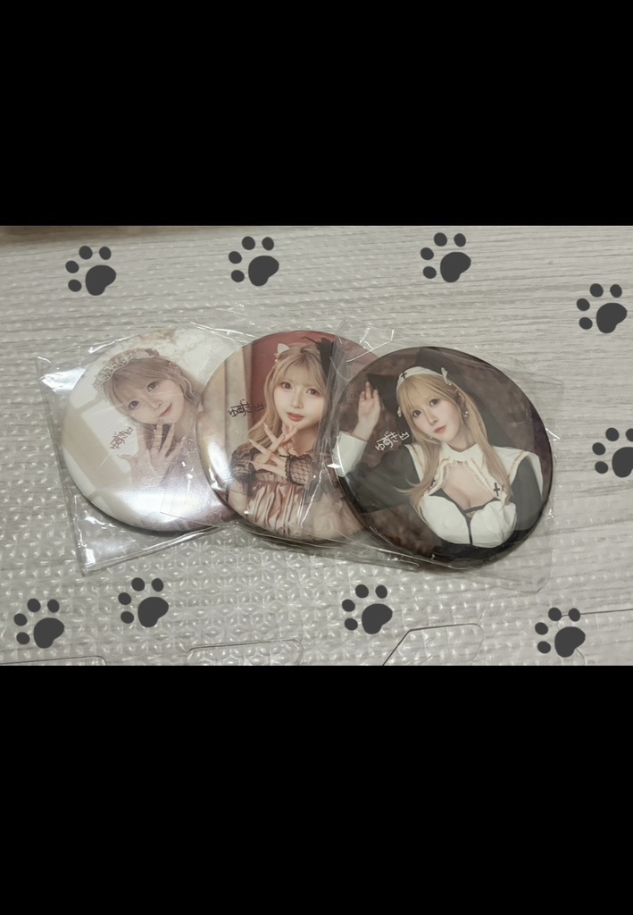 値下げ‼️残り３‼️でか缶バッジ