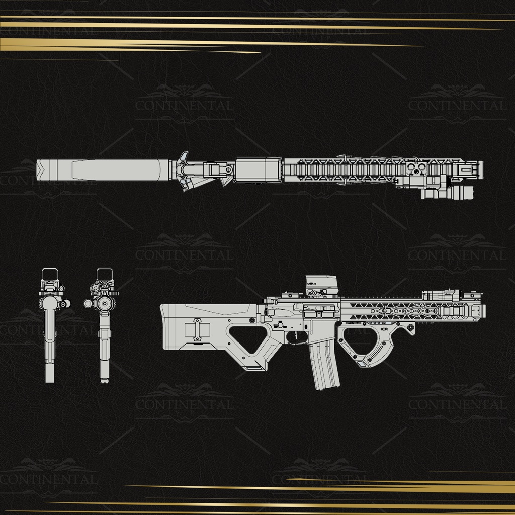 InFiArms IVOA-C Mod Space Trooper #Commission