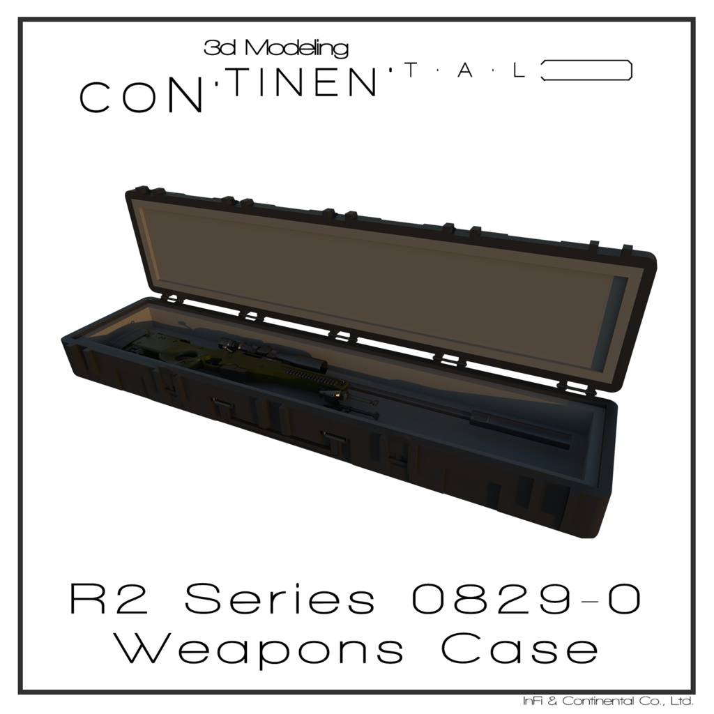 R2 Series 0829-0 Waterproof Weapons Case