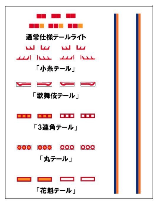トレーラーコレクション用デカール各種