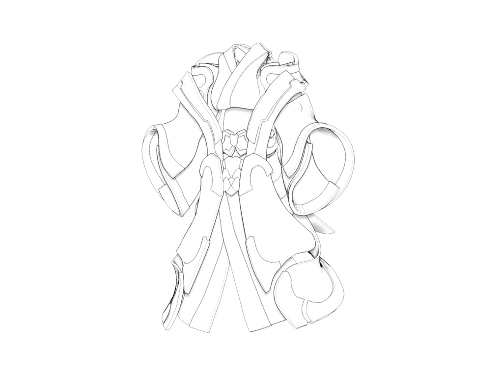 和風な衣装 その肆