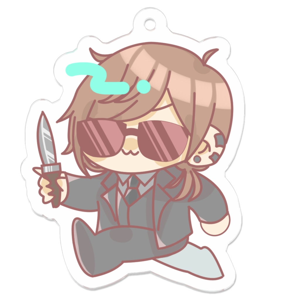 【非公式】叶 アクリルキーホルダー