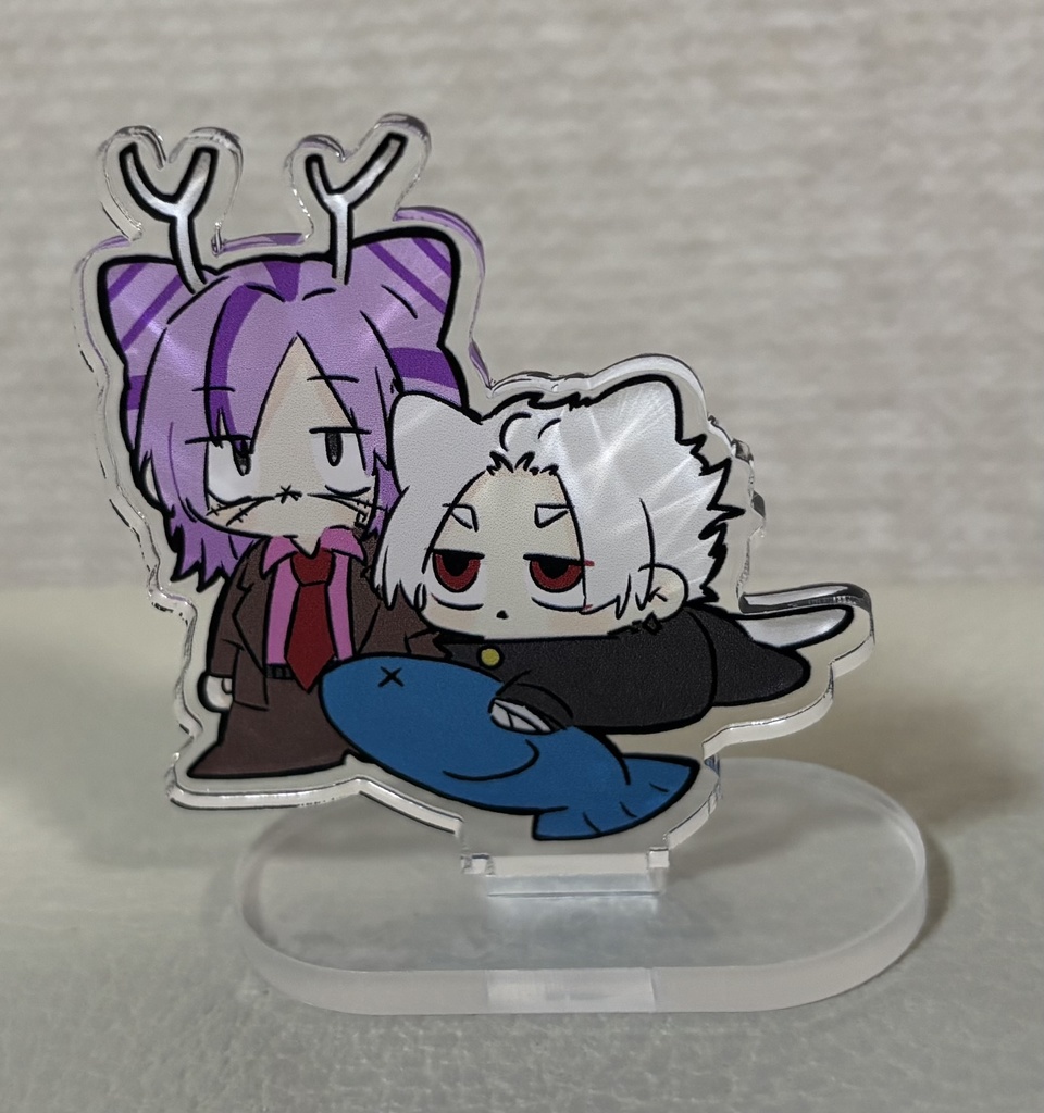 にゃんこ🎮🦌(アクリルスタンド)