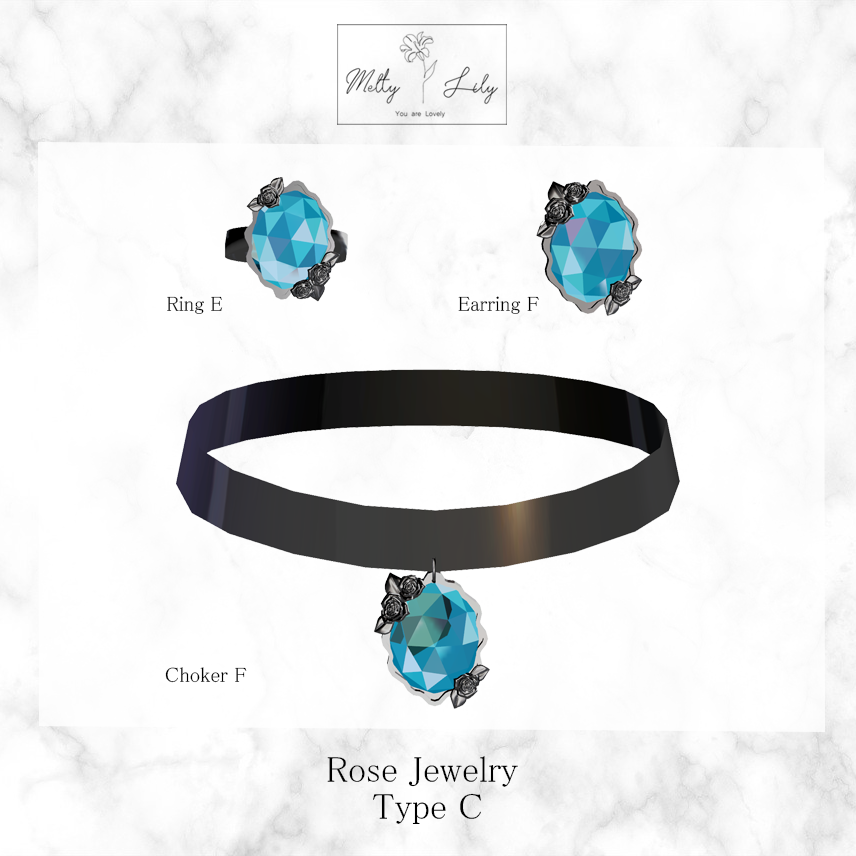 Rose Jewelry Set Melty Lily BOOTH