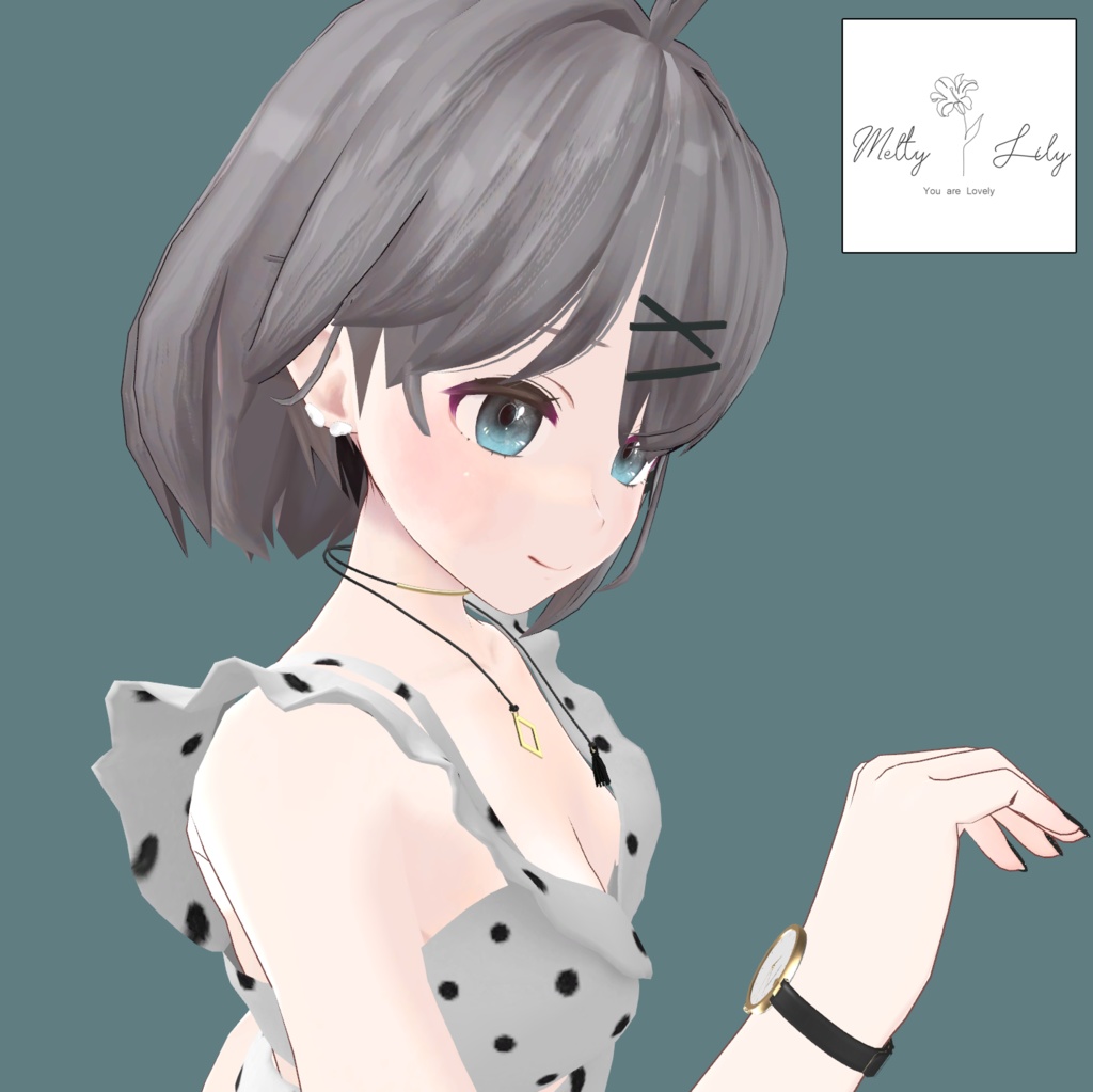 透羽&薄荷共通素体専用 フリル水着