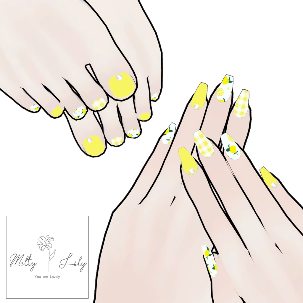 【Grus】メイクテクスチャ&ネイルセット