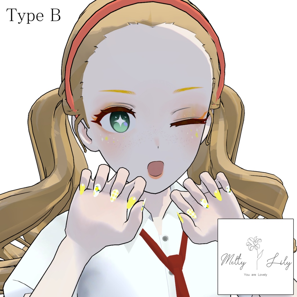 【Grus】メイクテクスチャ&ネイルセット