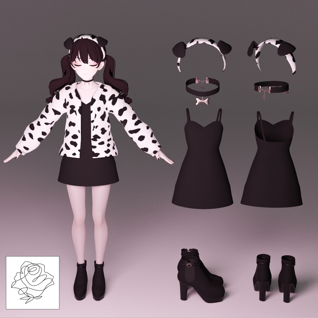 Dalmatian Set