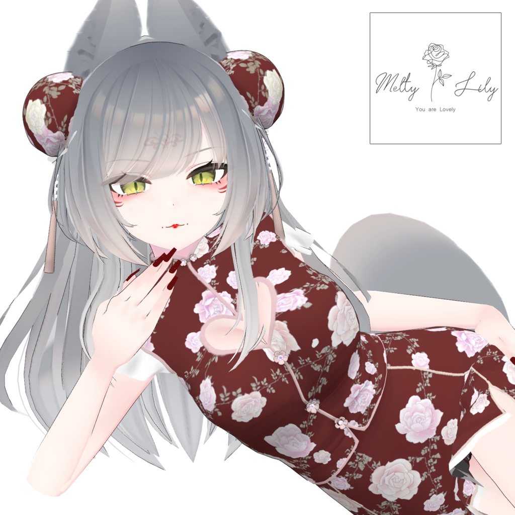 【Leefa】China Dress & Make Texture