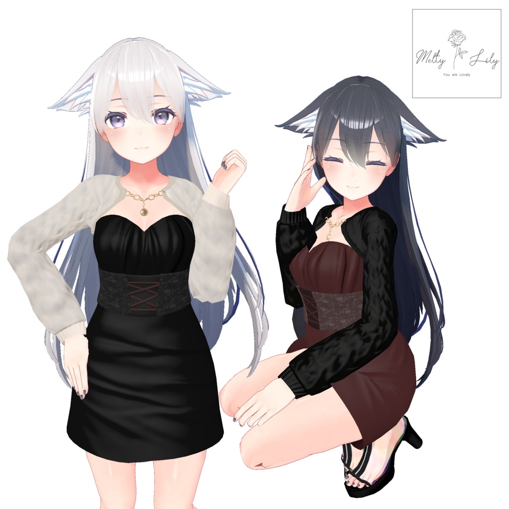 【桔梗】Corset One-piece