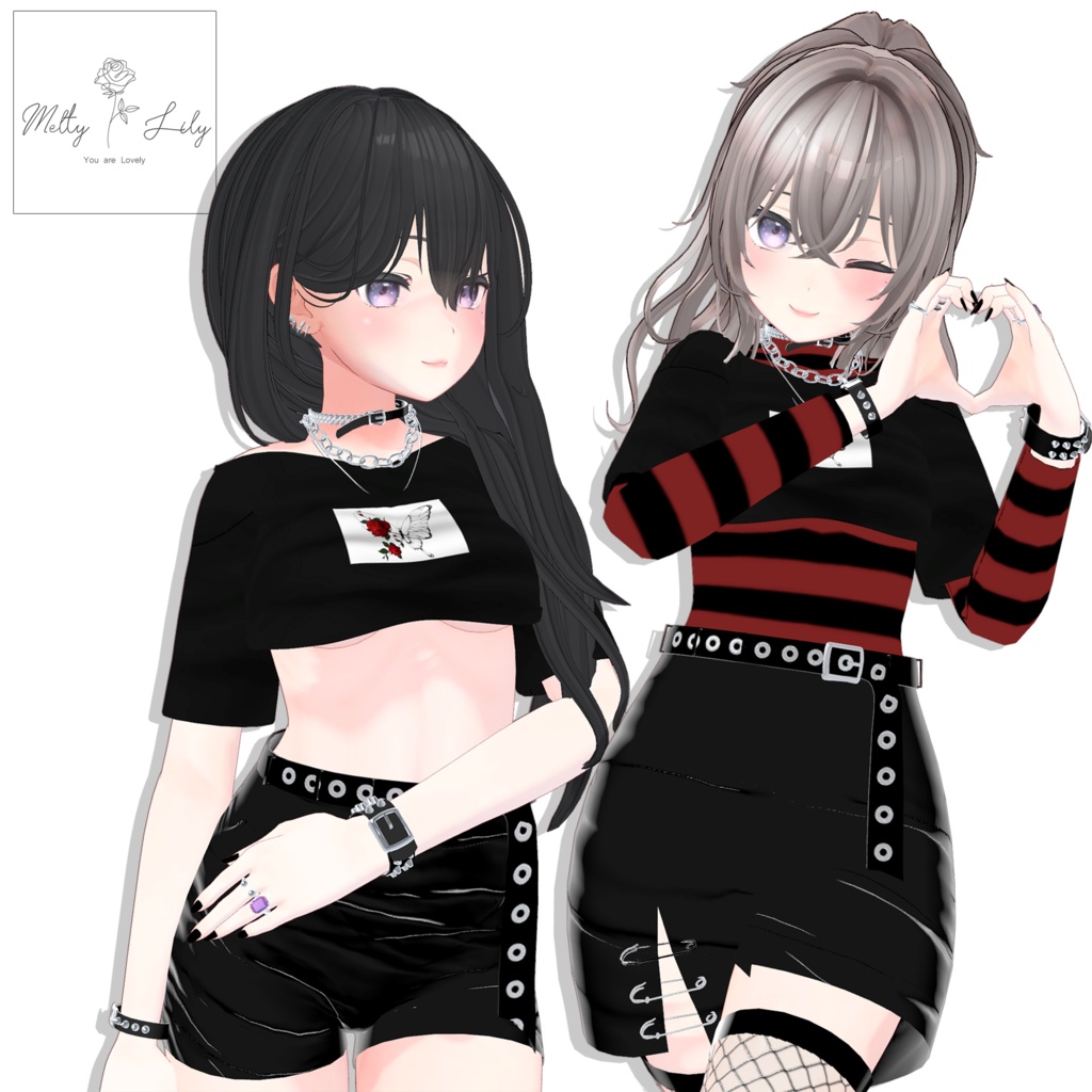 【桔梗】バンドギャル 18点Set