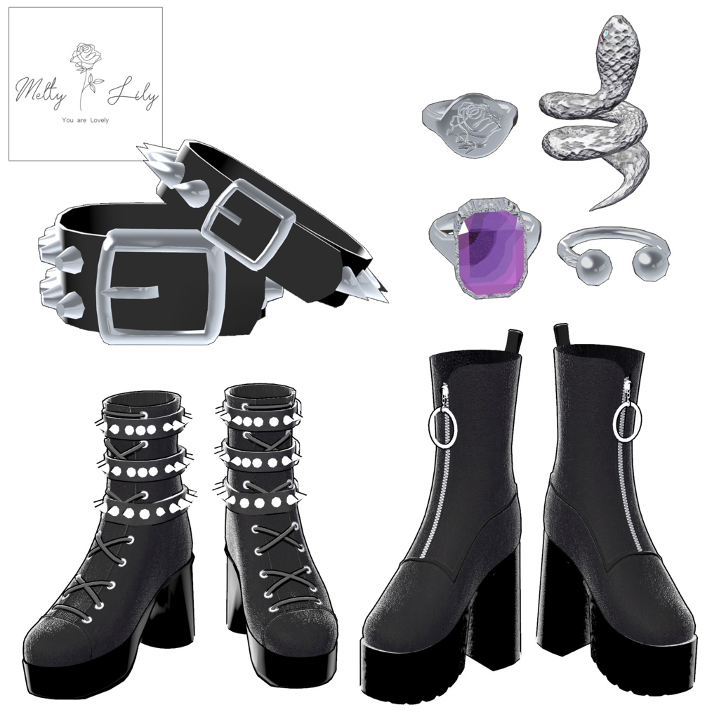 【桔梗】バンドギャル 18点Set