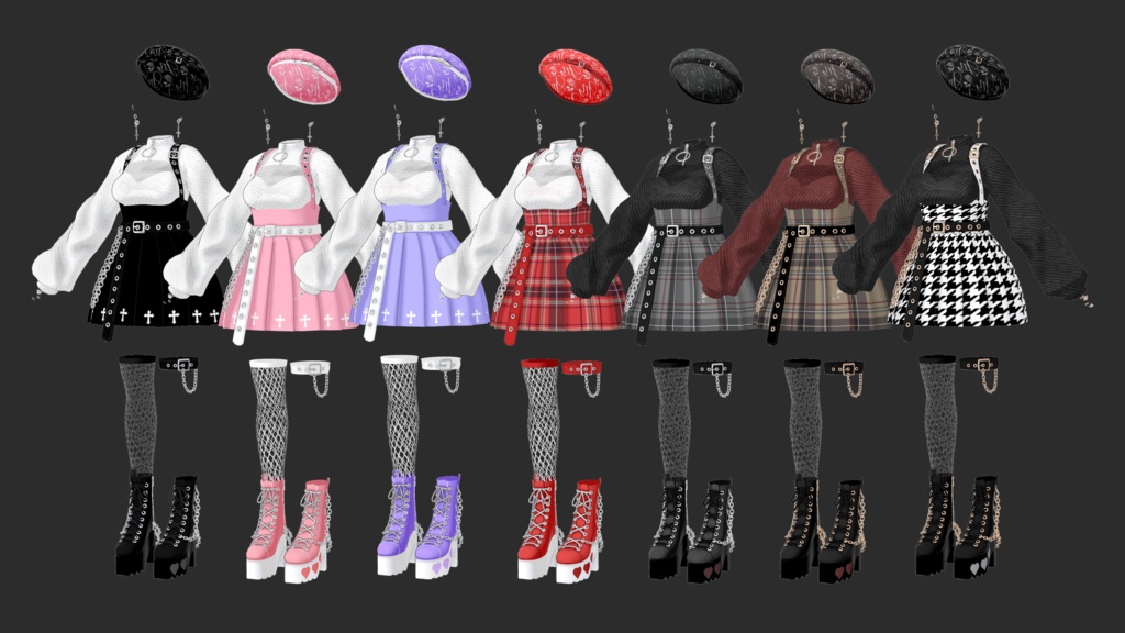 【萌対応】Flower Dress & Autumn Setup