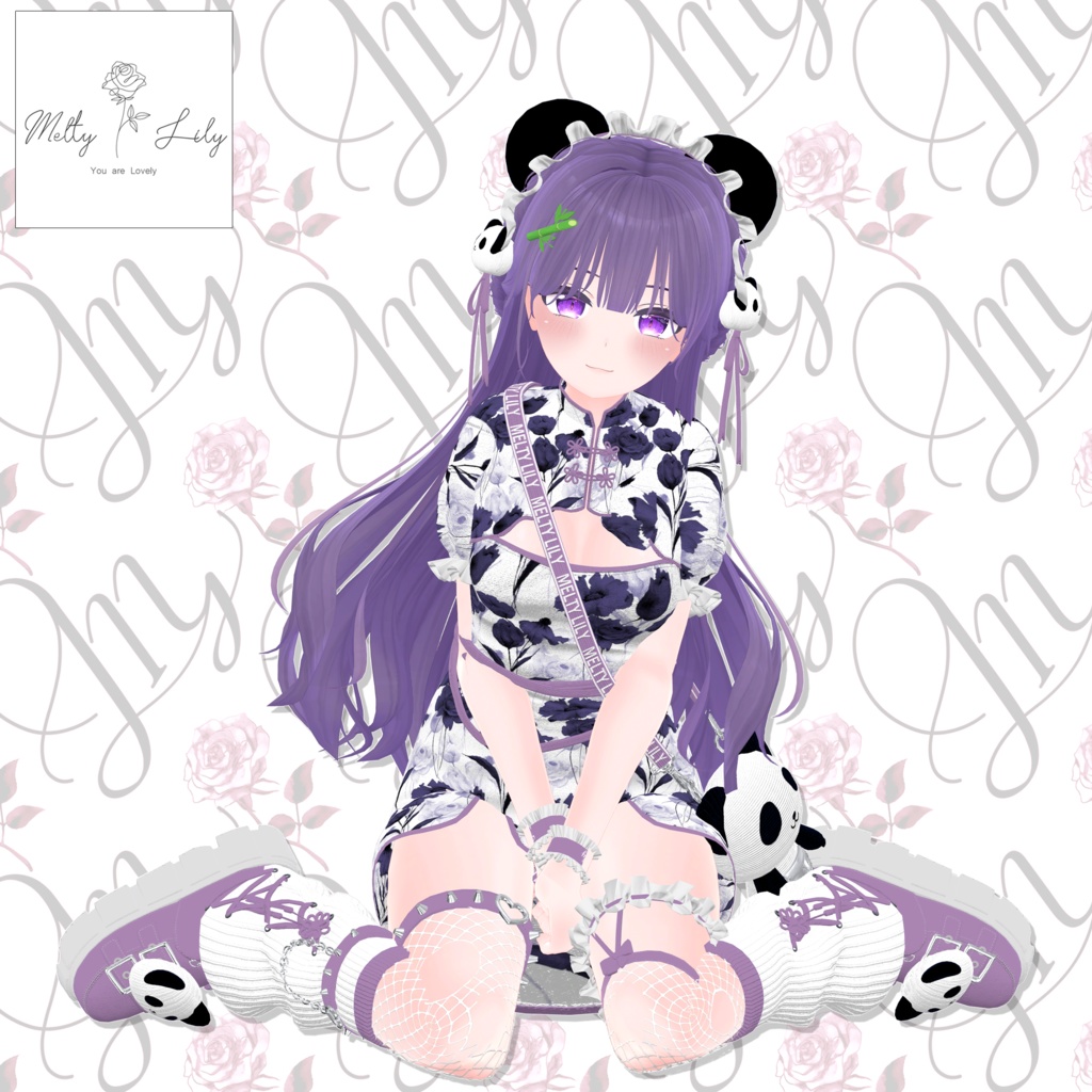 Textile CHINA 【12アバター対応】#Melty_Lily