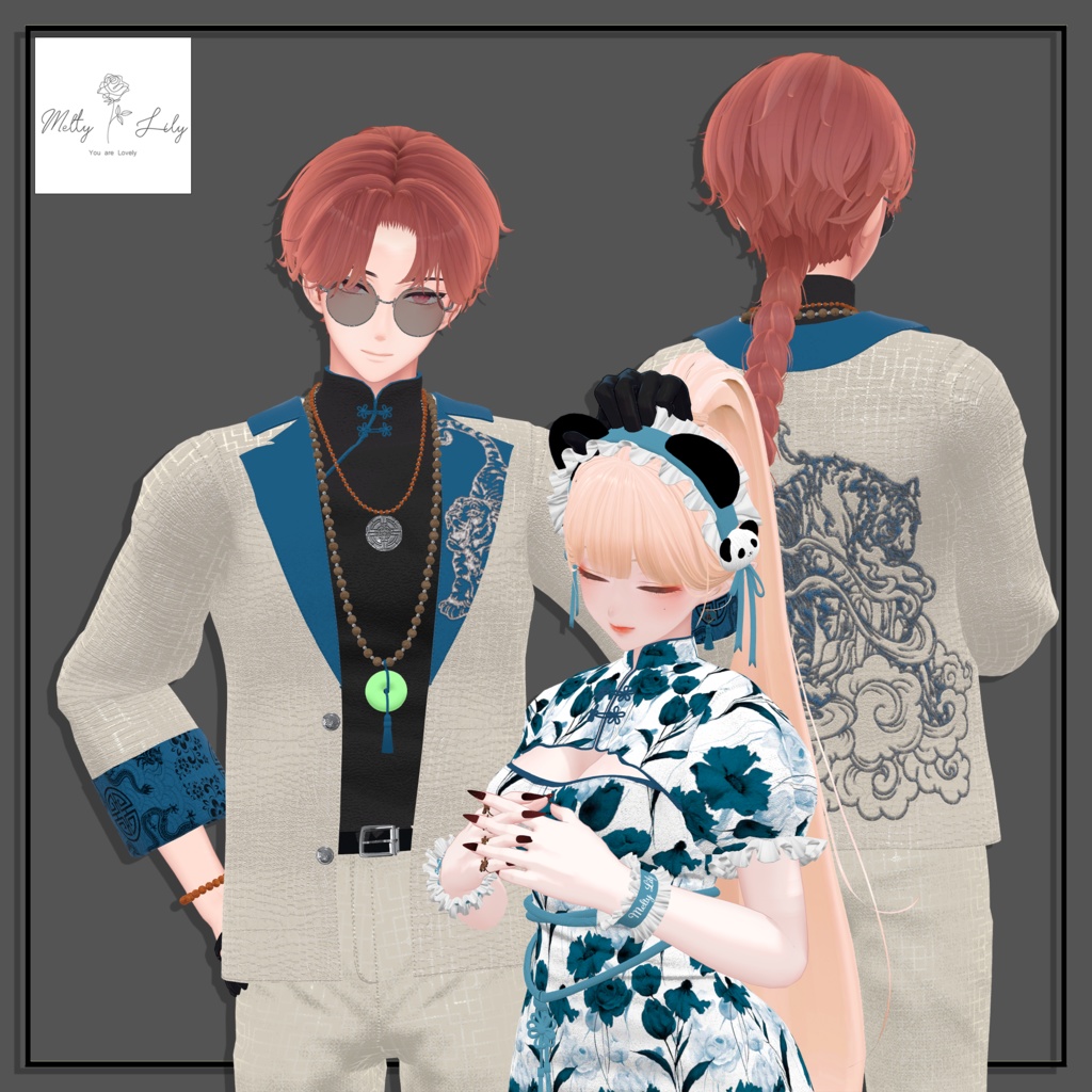 Oriental Suit Jacket 【水瀬対応】#Melty_Lily