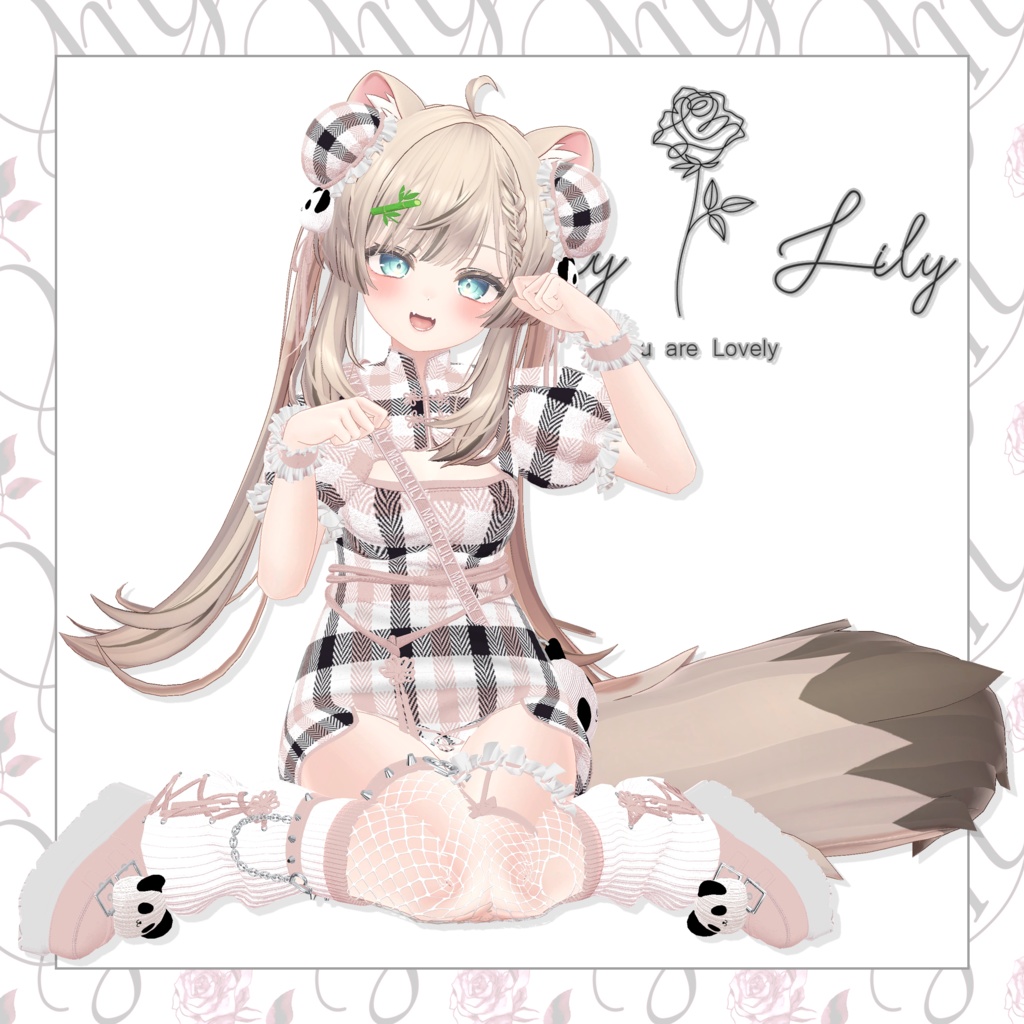 【マヌカちゃん対応】メルリリ衣装パック💛 #Melty_Lily