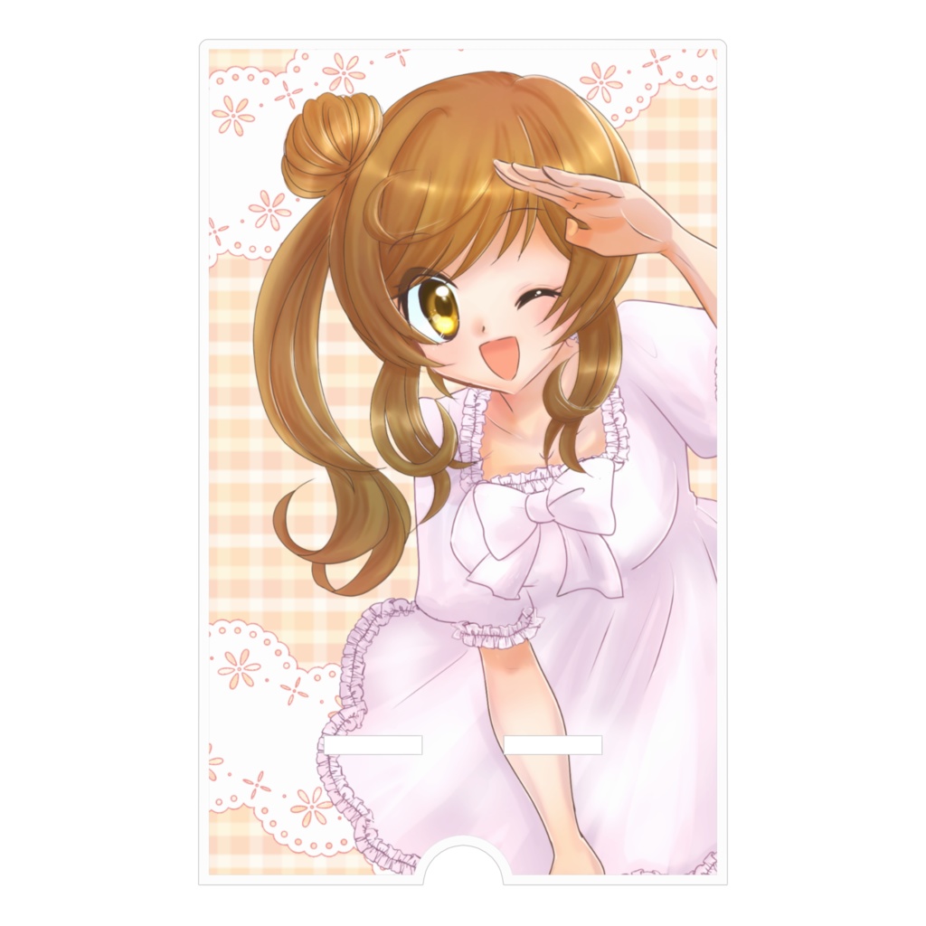 ささらちゃんアクリルスマホスタンド