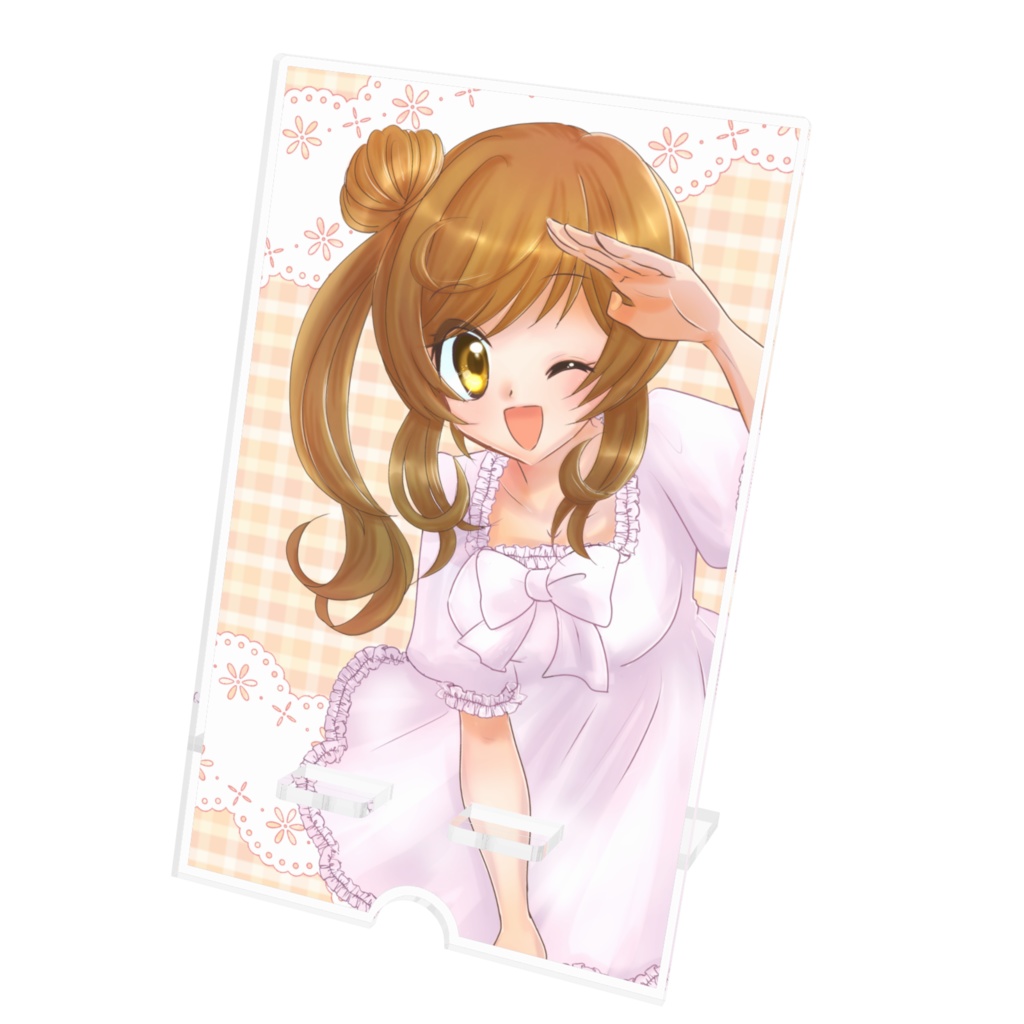 ささらちゃんアクリルスマホスタンド