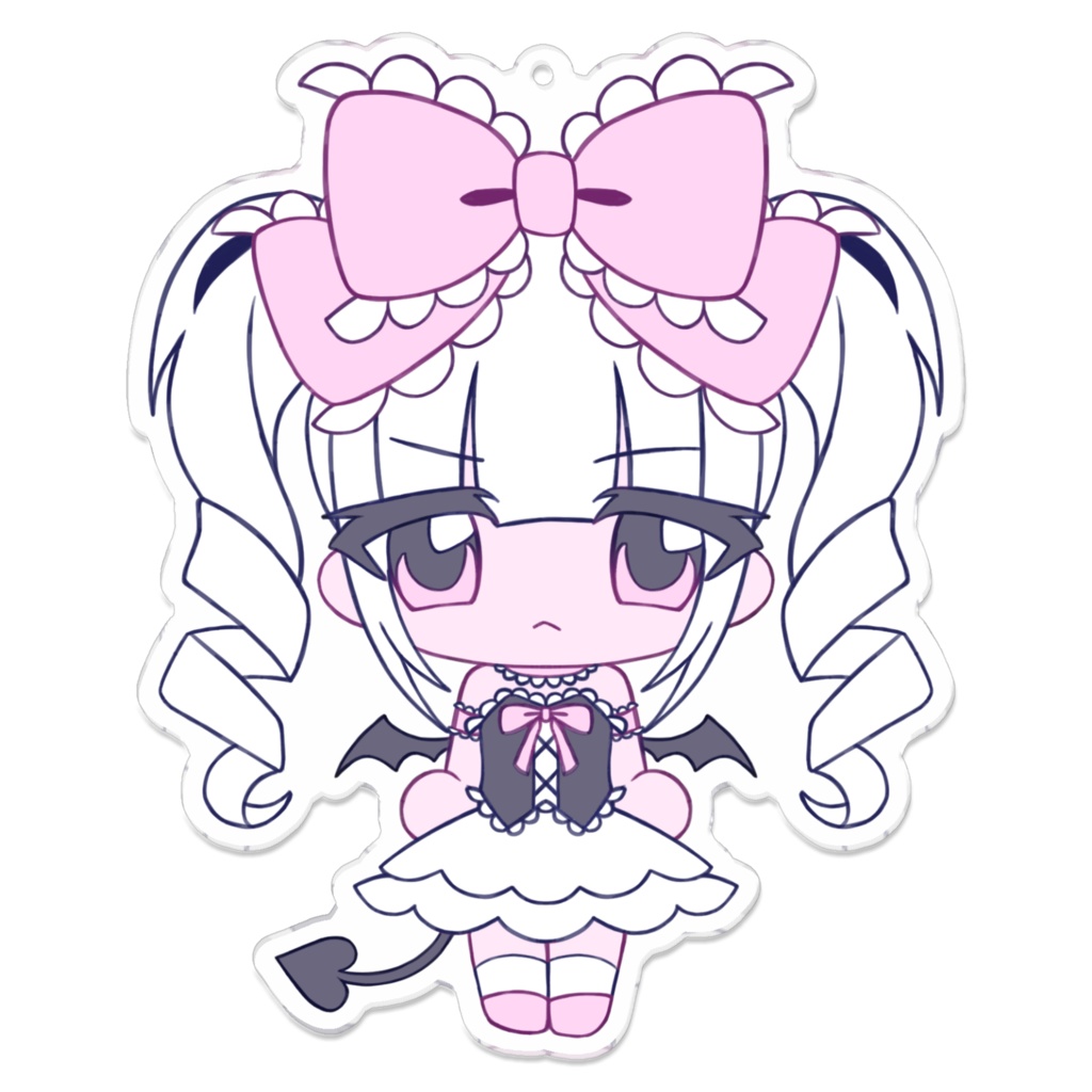 クロエ・チュールちゃん♡アクリルキーホルダー