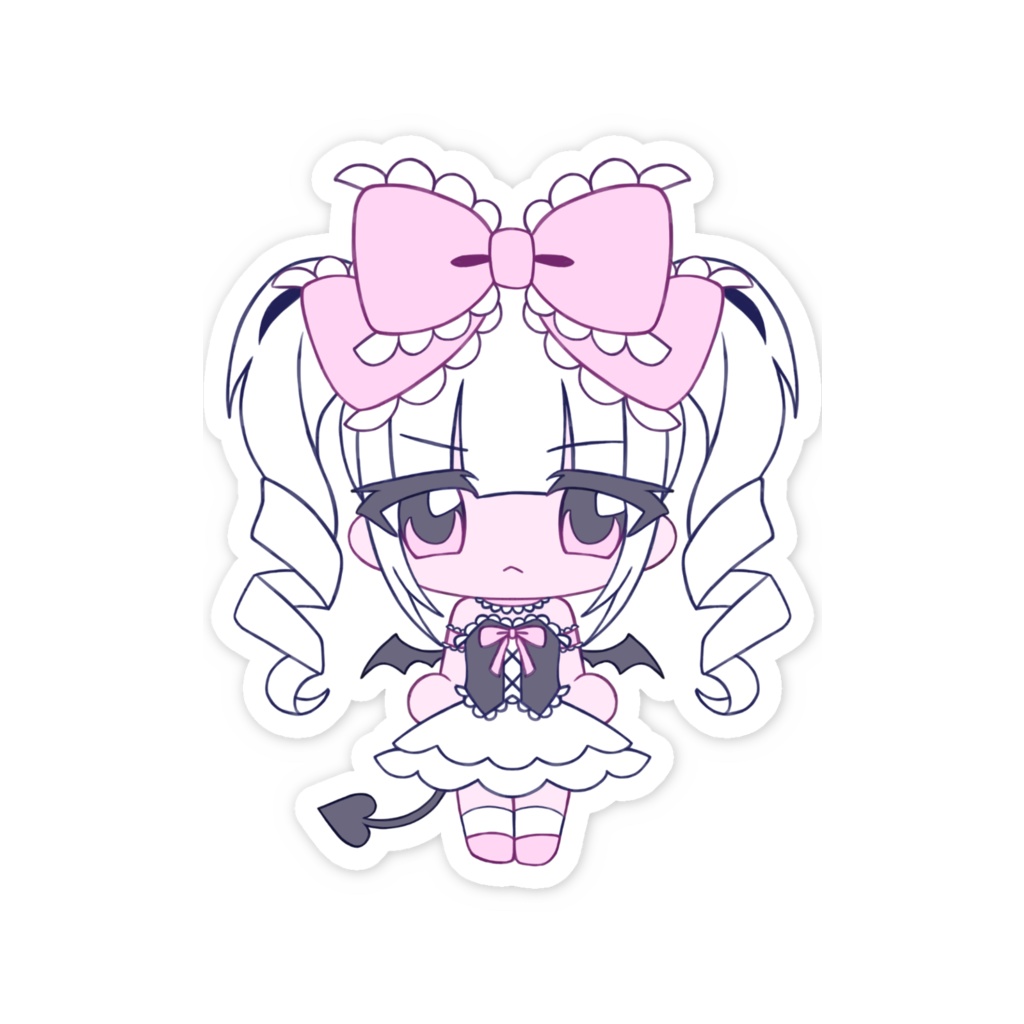 クロエ・チュールちゃん♡スマホステッカー