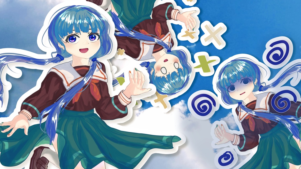 雁音七海　立ち絵