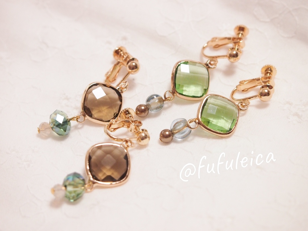 ひめさね「pair of lovers」イヤリング