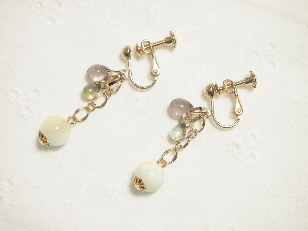 ひめさね「逢瀬001」イヤリング 