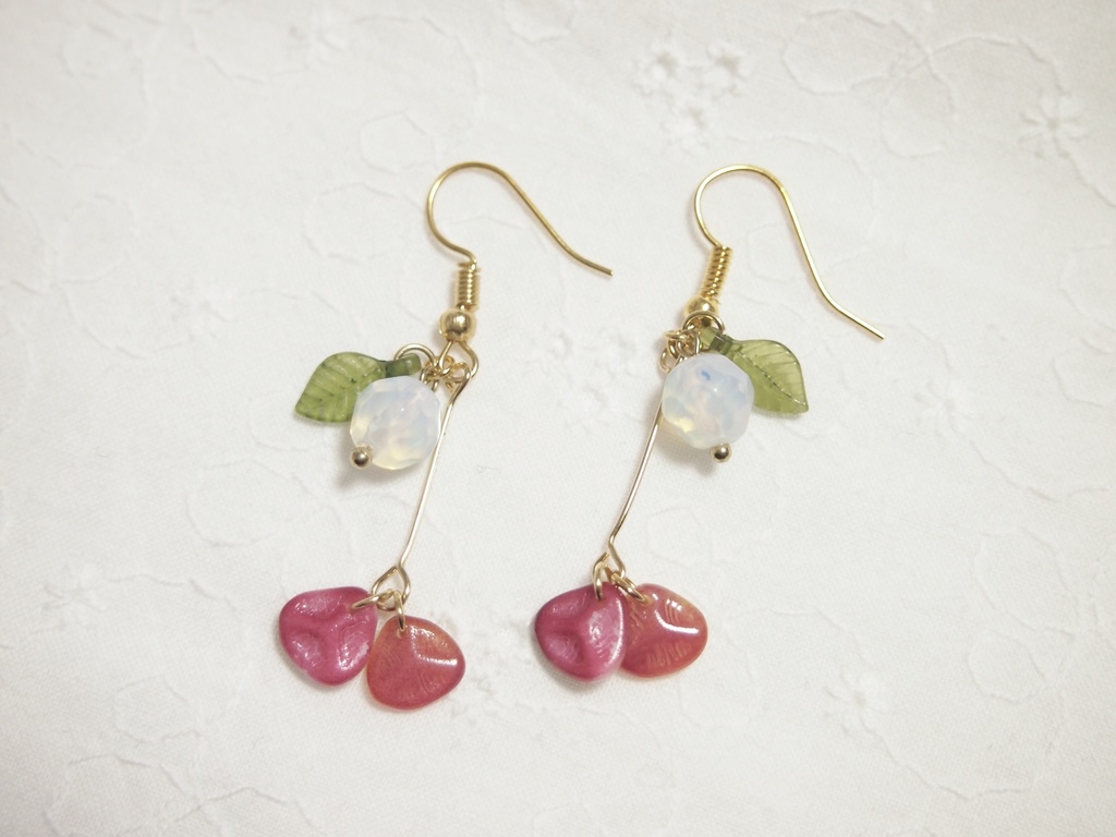 ひめさね「サングリア」ピアス