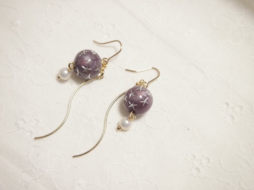 ひめさね「君の瞳は惑星」ピアス