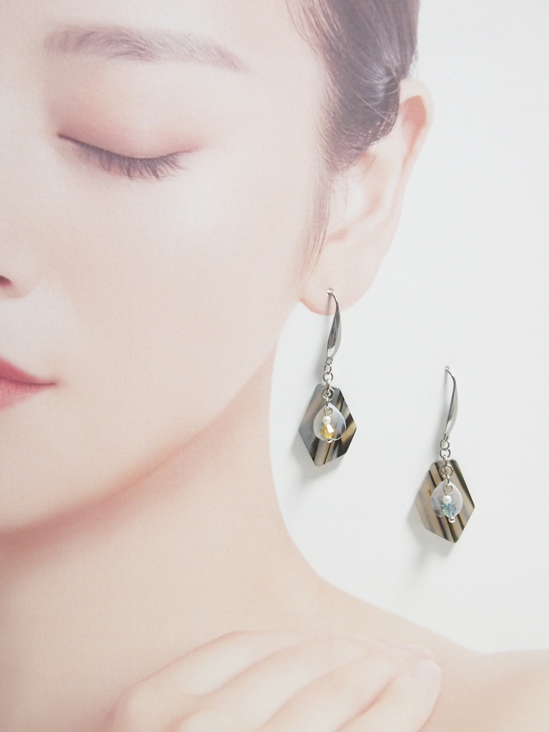 おばない「虹彩」 ピアス&イヤリング
