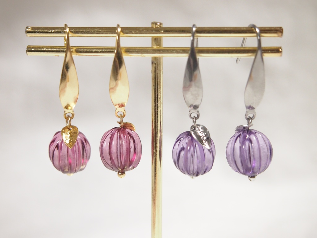 verbotene Früchte（禁断の果実）赤　イヤリング＆ピアス
