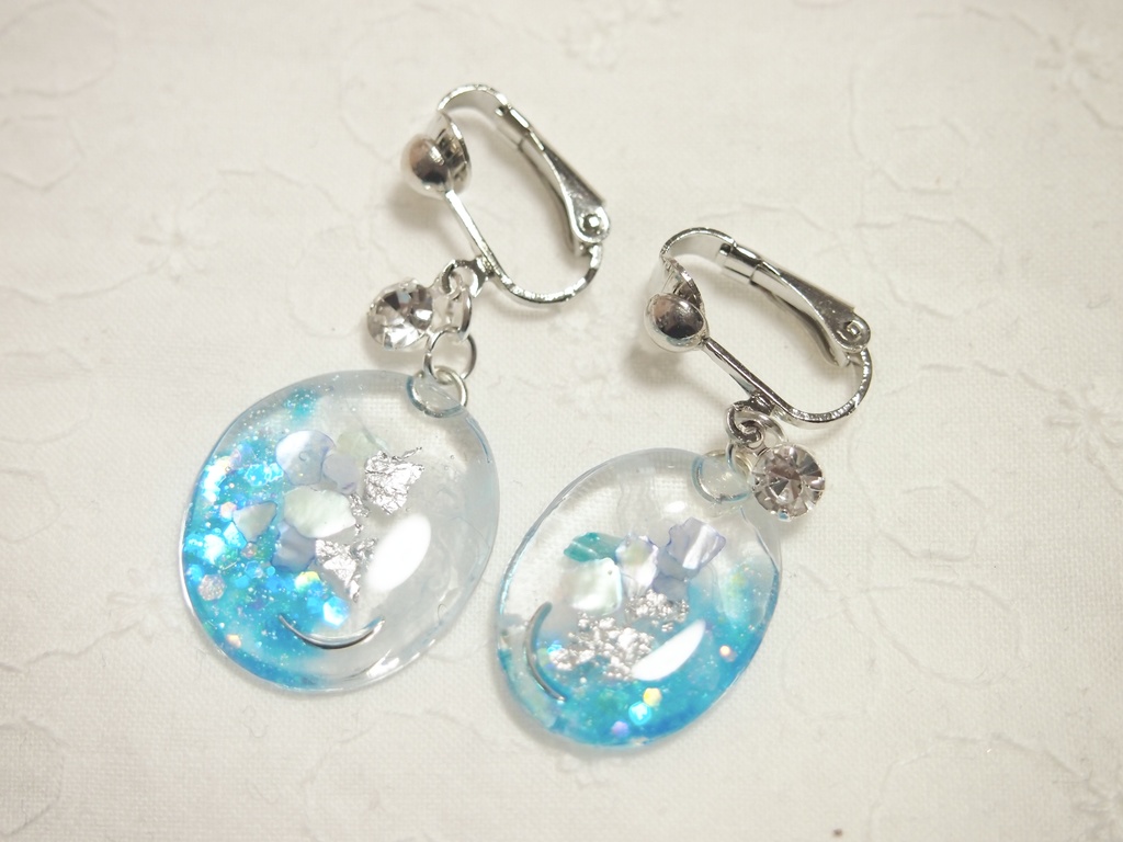 波　イヤリング＆ピアス