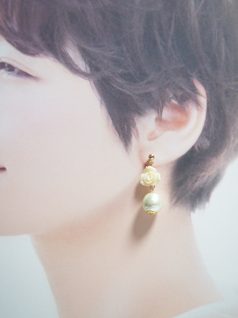 花香 ピアス&イヤリング
