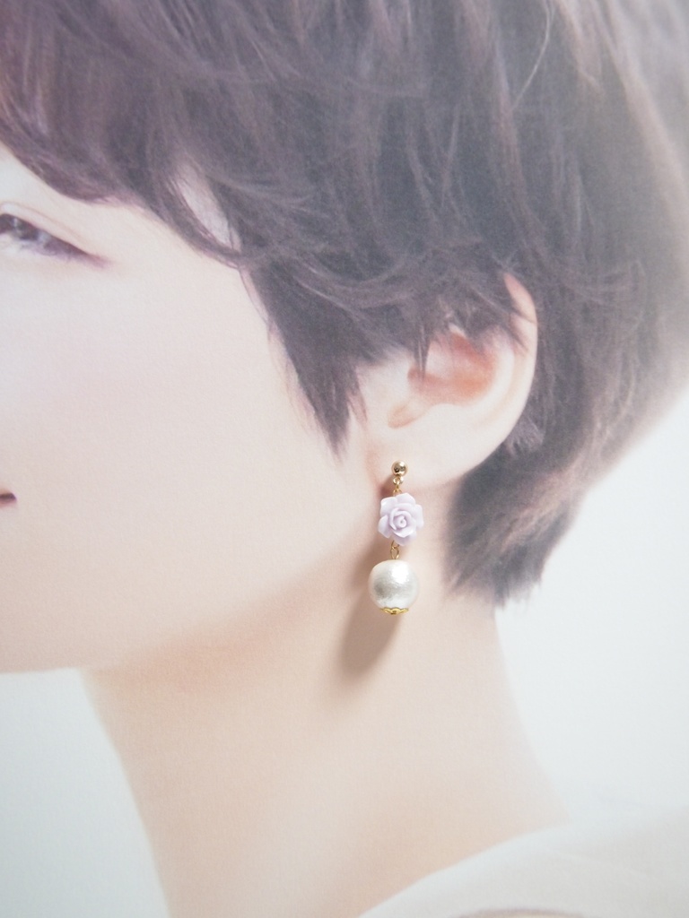 花香 ピアス&イヤリング