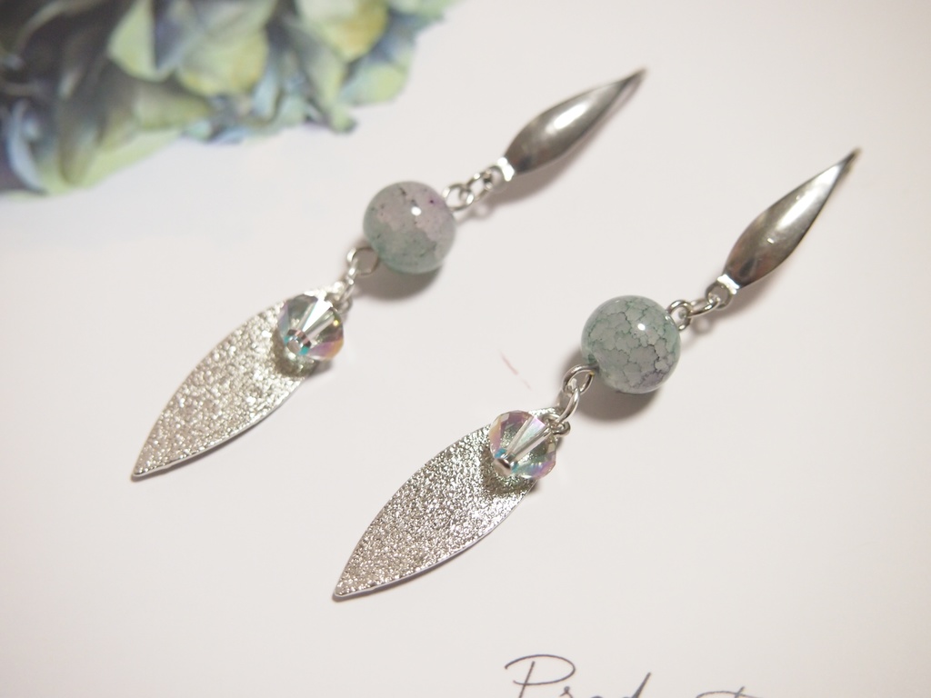 冷たい刃　ピアス＆イヤリング