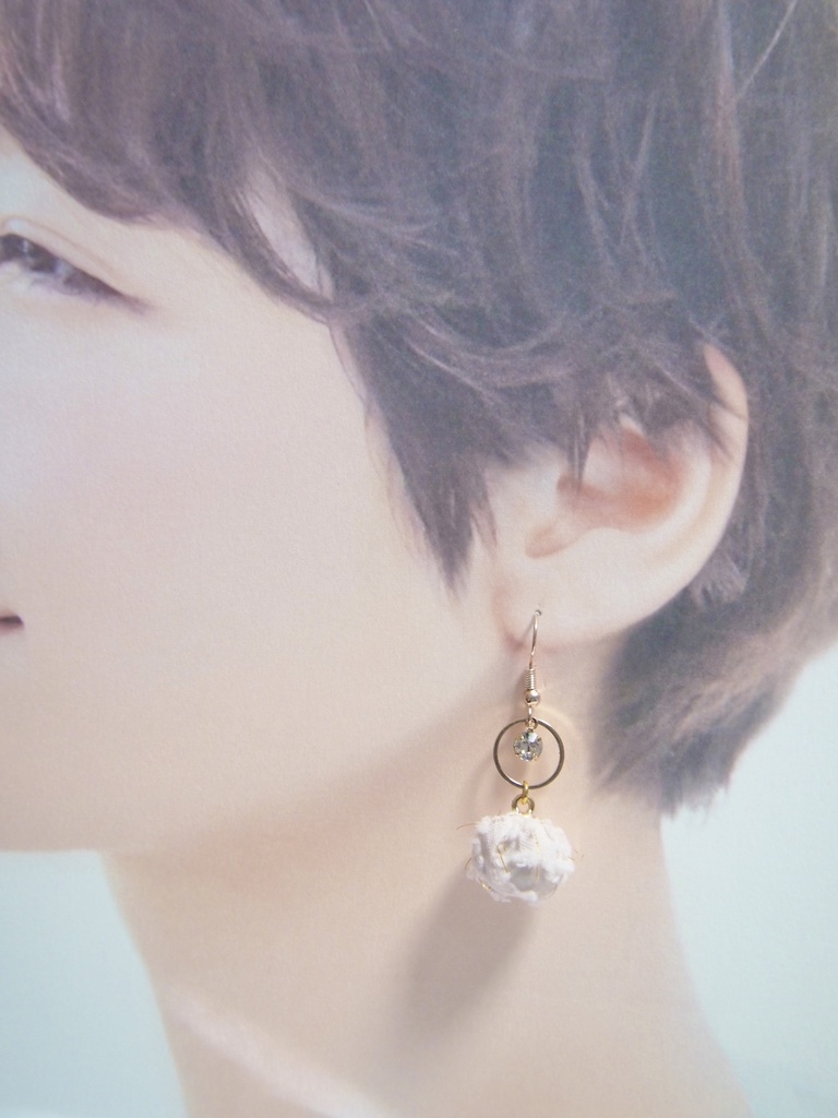 百日紅 ピアス&イヤリング