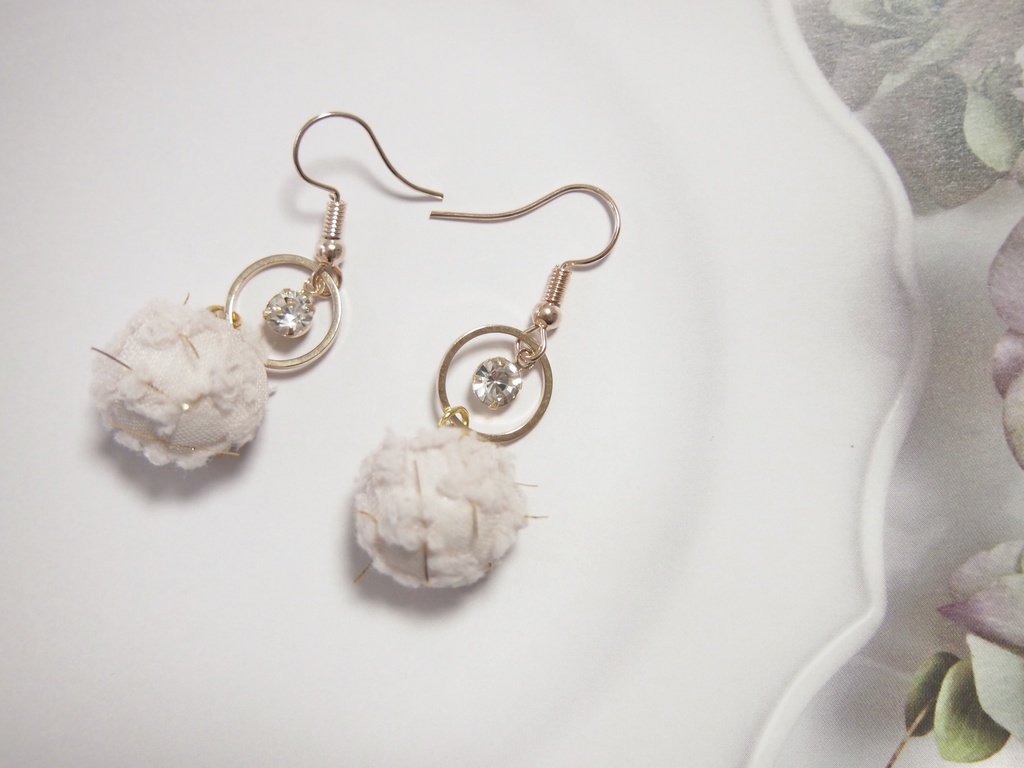 百日紅　ピアス＆イヤリング