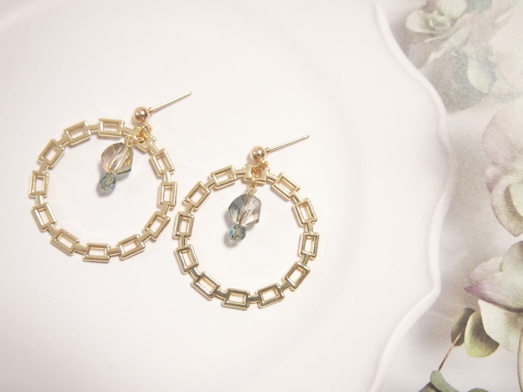 青月　ピアス＆イヤリング