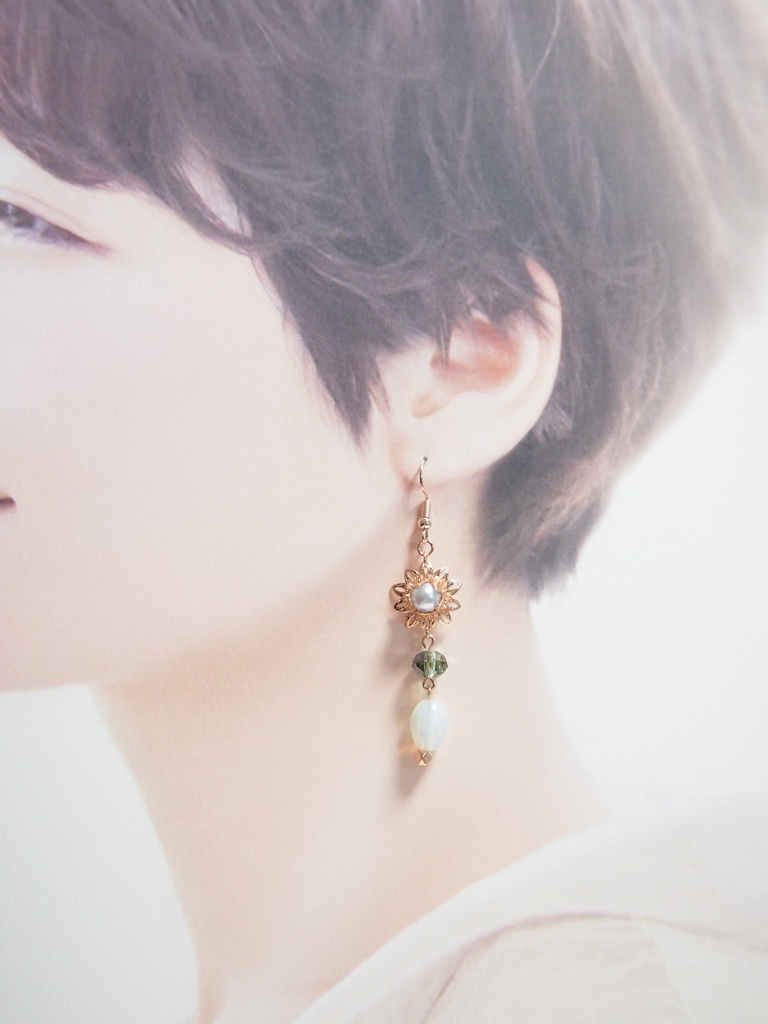 行く春 ピアス&イヤリング