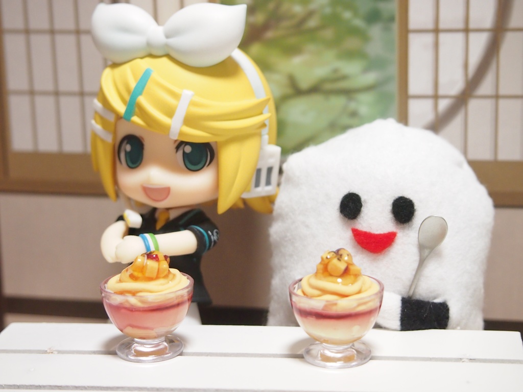 ぐるぐるさつまいもパフェ
