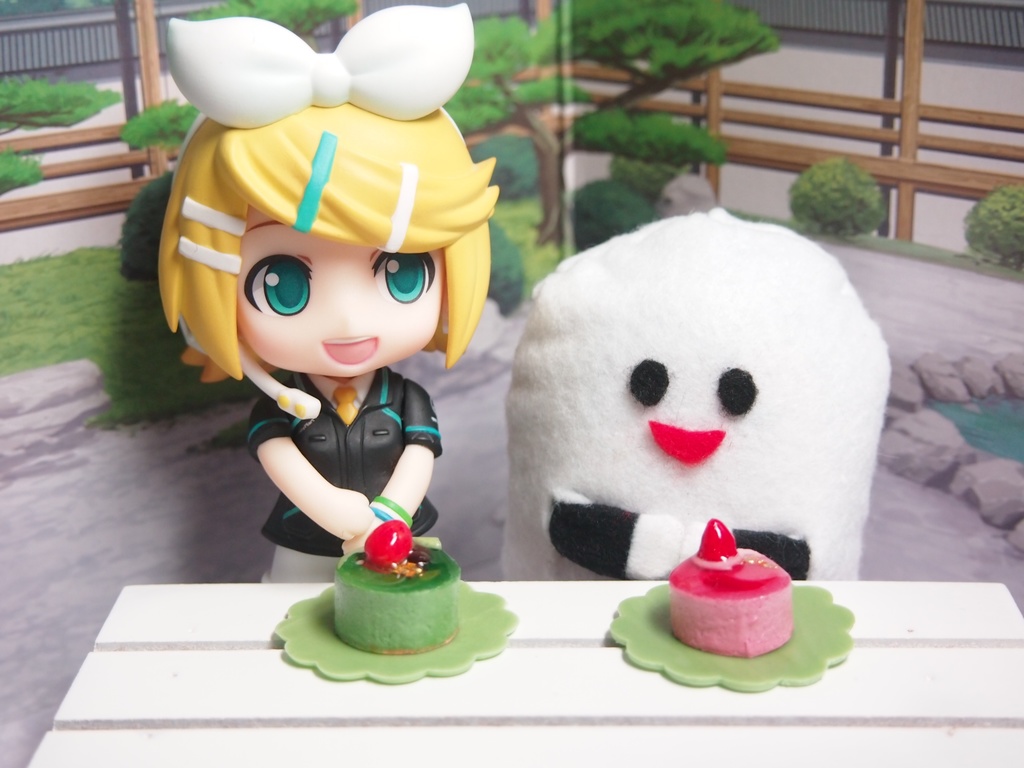 抹茶ムース&ベリームース