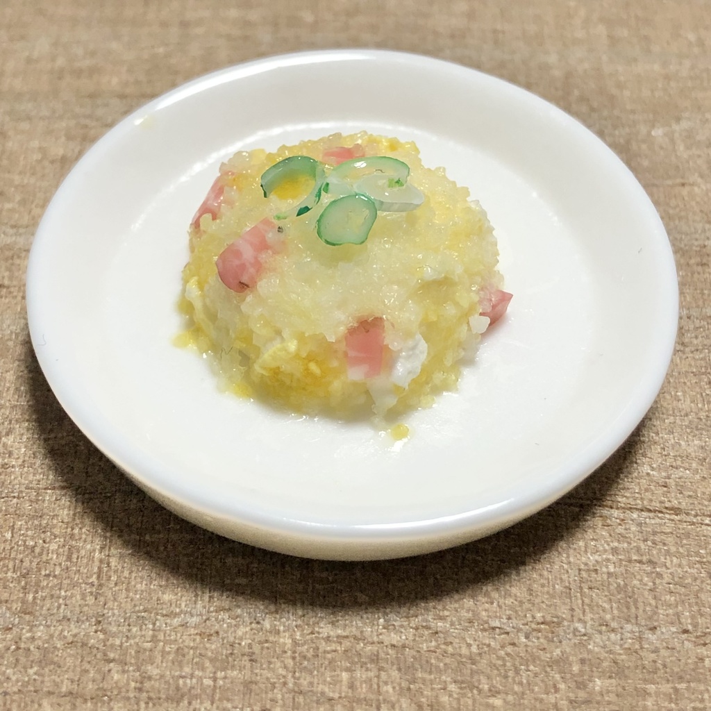 焼き豚と卵のチャーハン