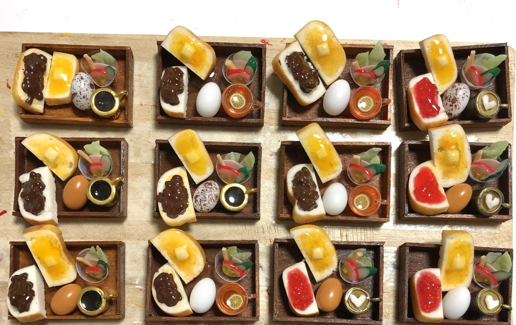 モーニングセット 3種