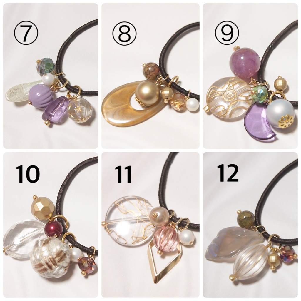 九天九地 ヘアーアクセサリー12種