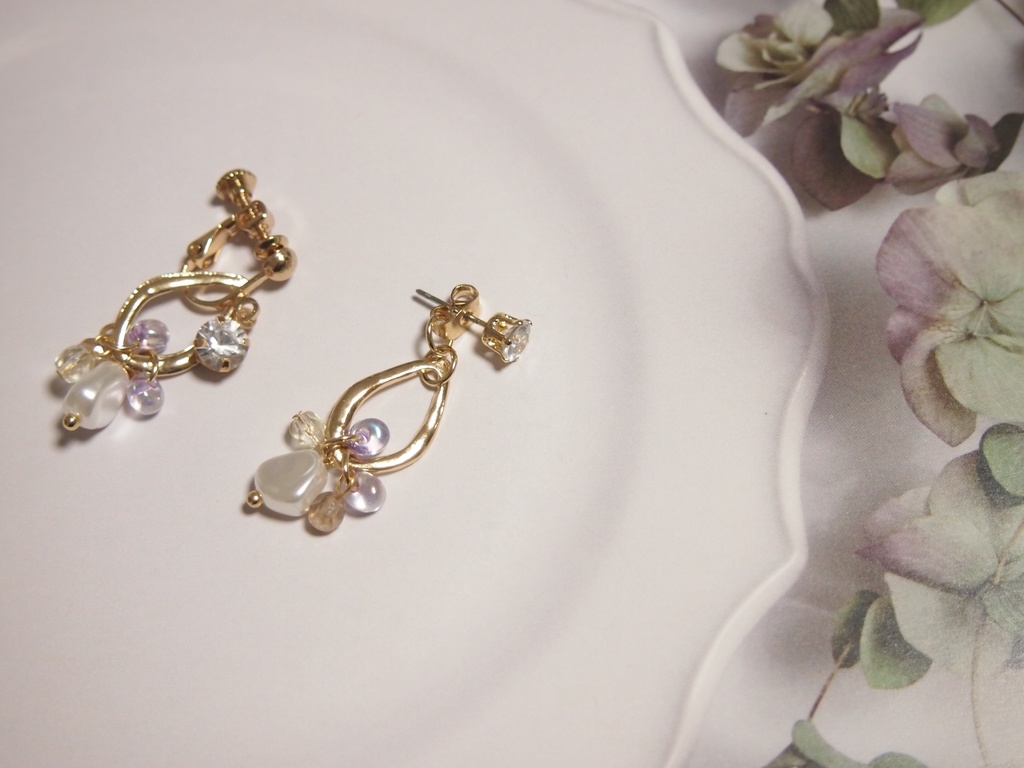 ちとせの春　ピアス＆イヤリング