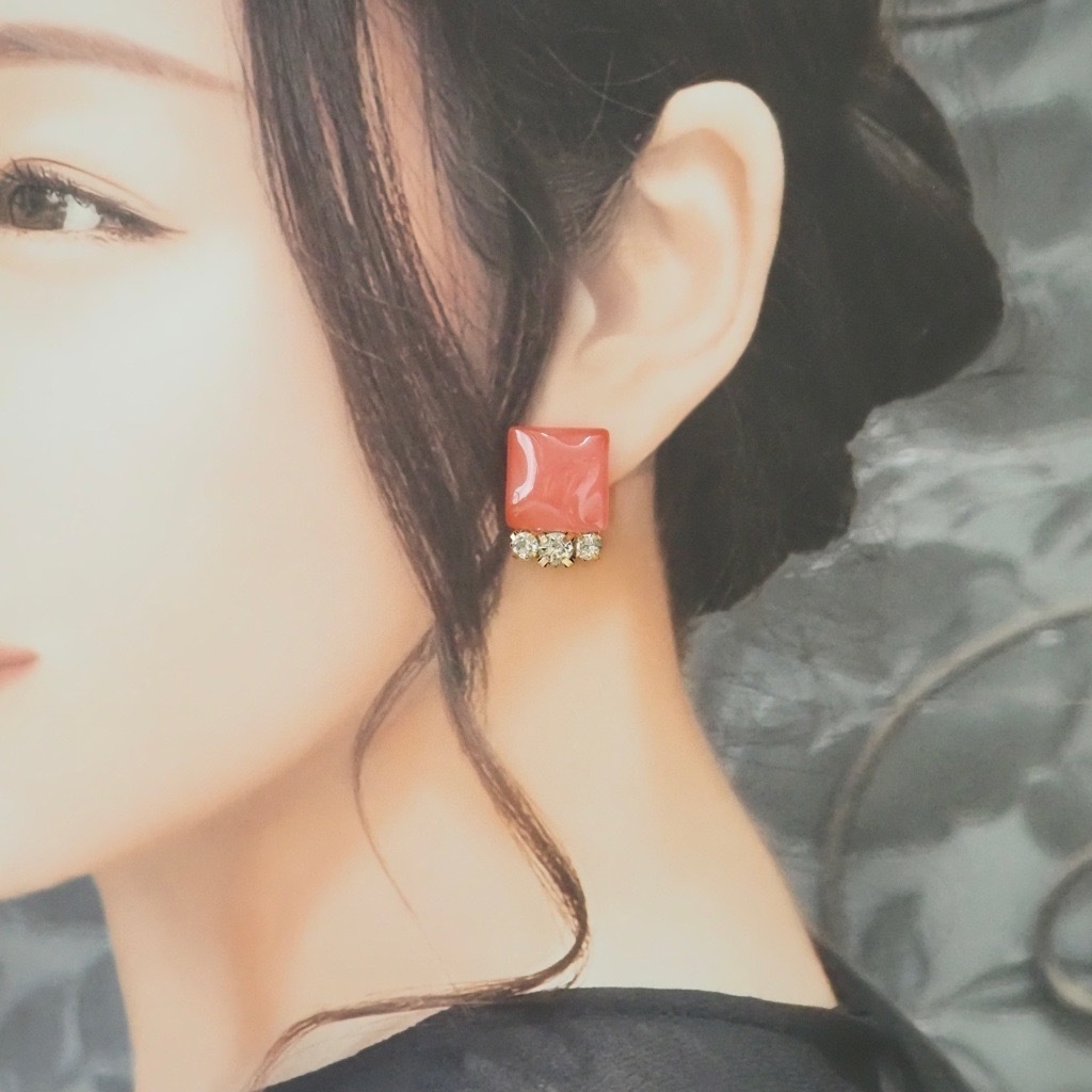 天が紅 ピアス&イヤリング