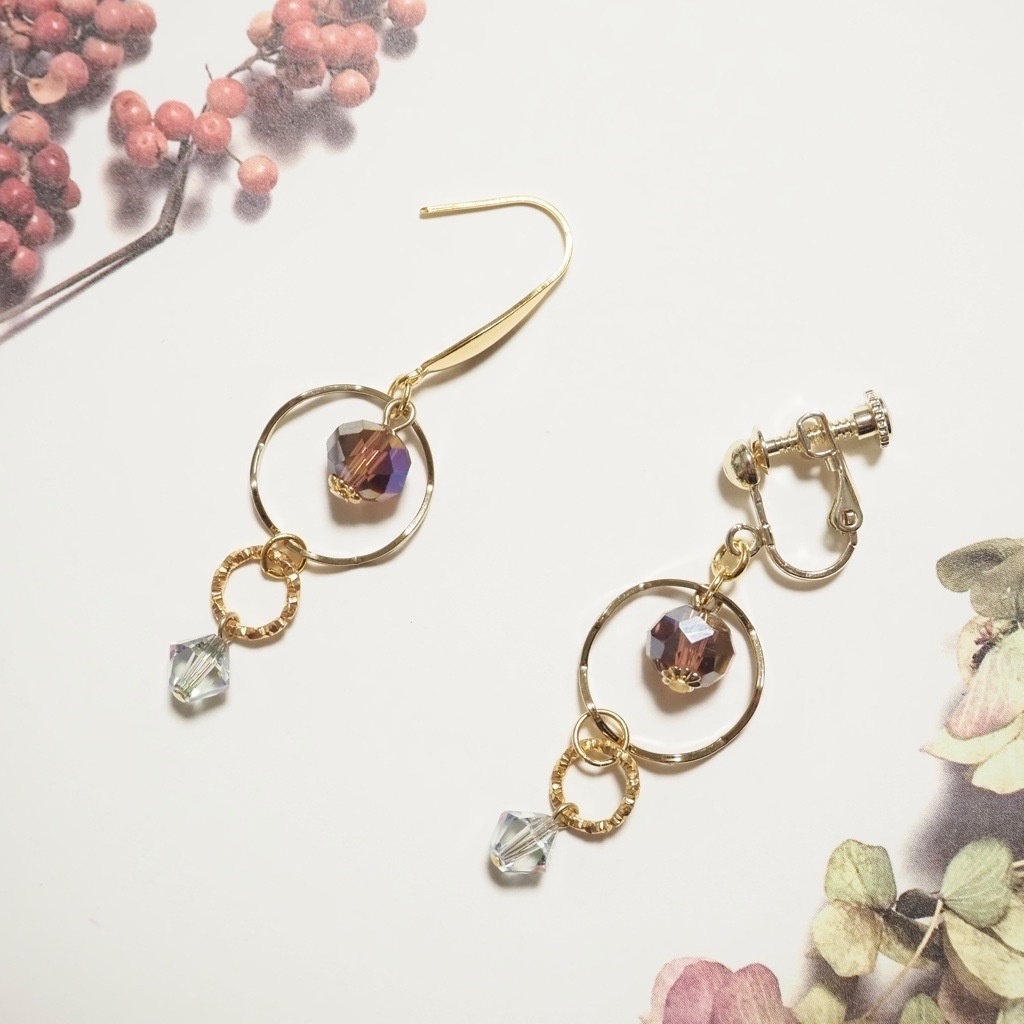 二人静　ピアス＆イヤリング