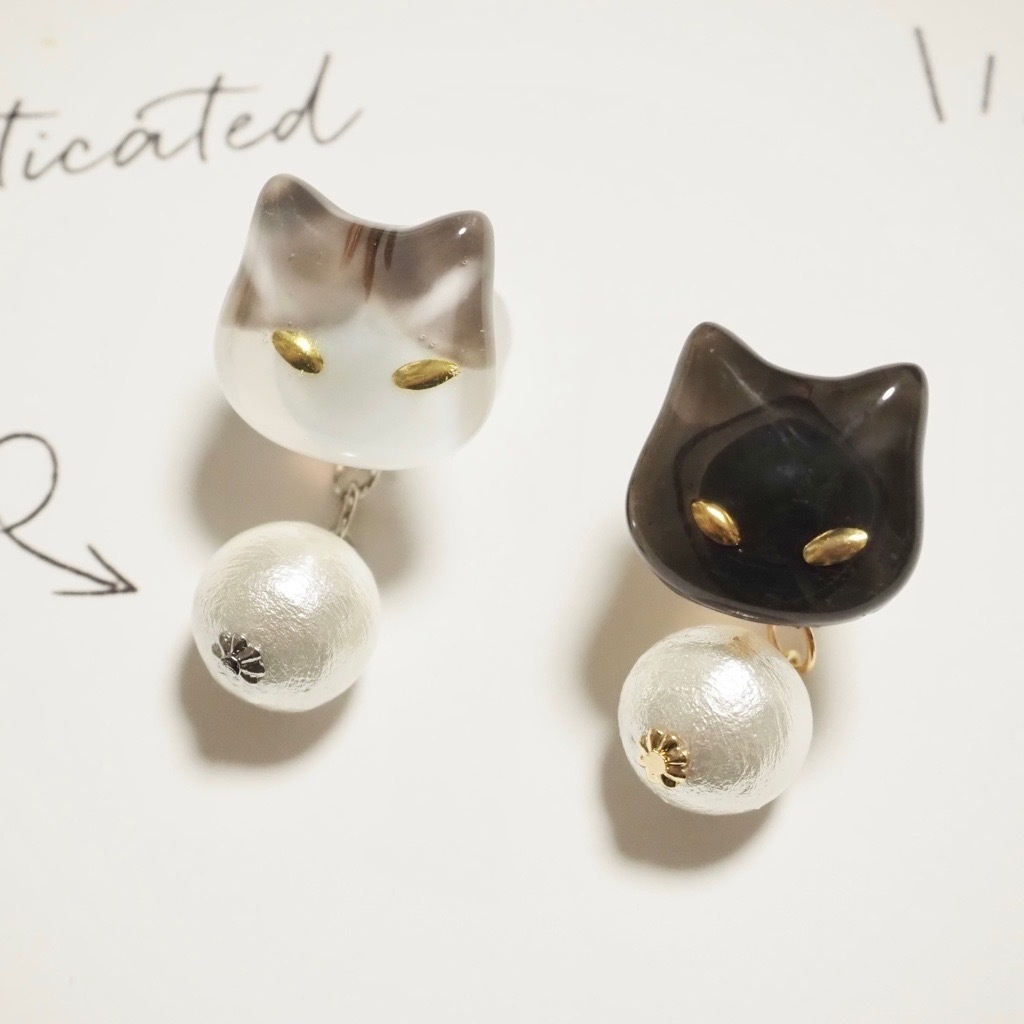 すずねこ ピアス&イヤリング