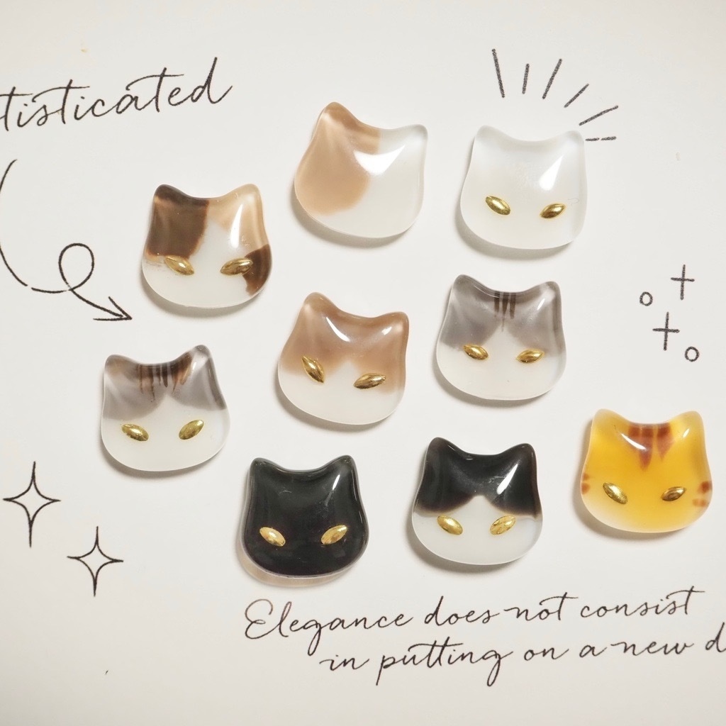 すずねこ　ピアス＆イヤリング