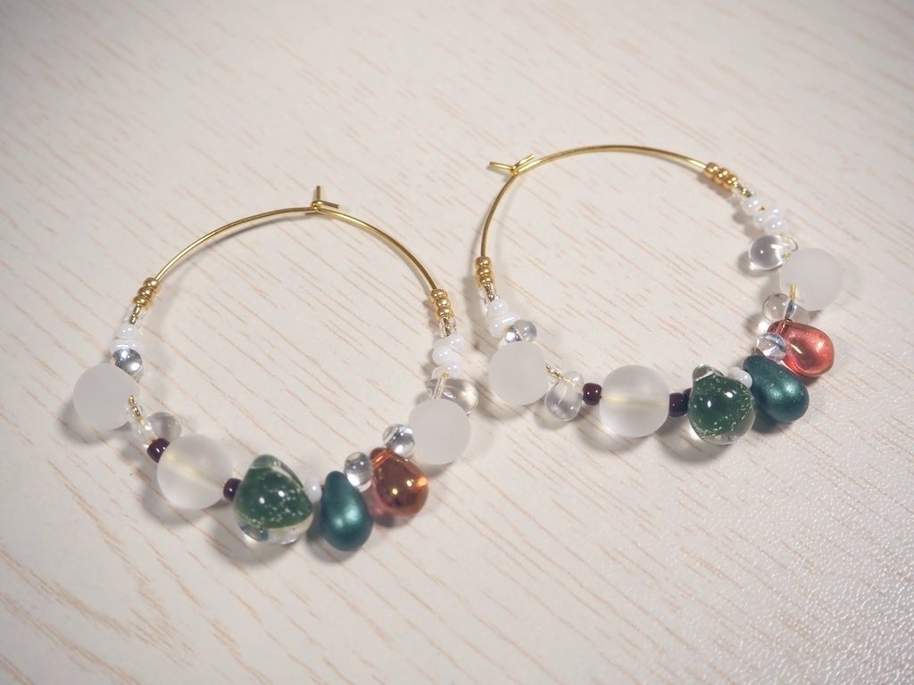 宇治金時　ピアス